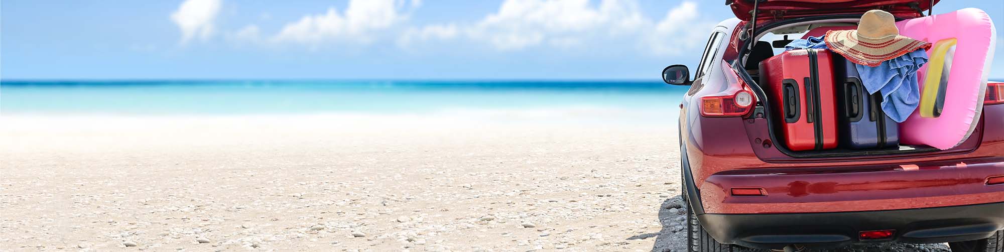 Car On A Beach